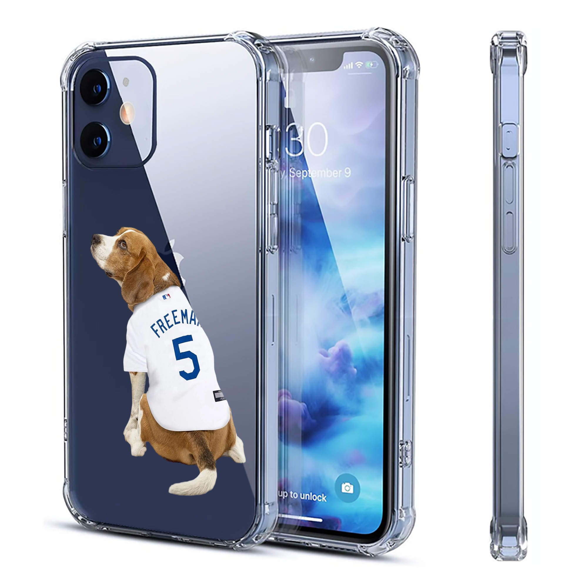  Clear IPhone 12 Case – Soft TPU With UV Print – Enhanced Drop Protection, Precise Fit, Anti-Fingerprint, Customizable Design, Scratch-Resistant, Yellow-Resistant